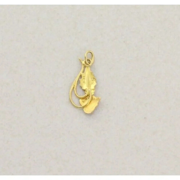 Pendant Only 12k Yellow Gold Black Hills Gold Pendant - Picture 3 of 4